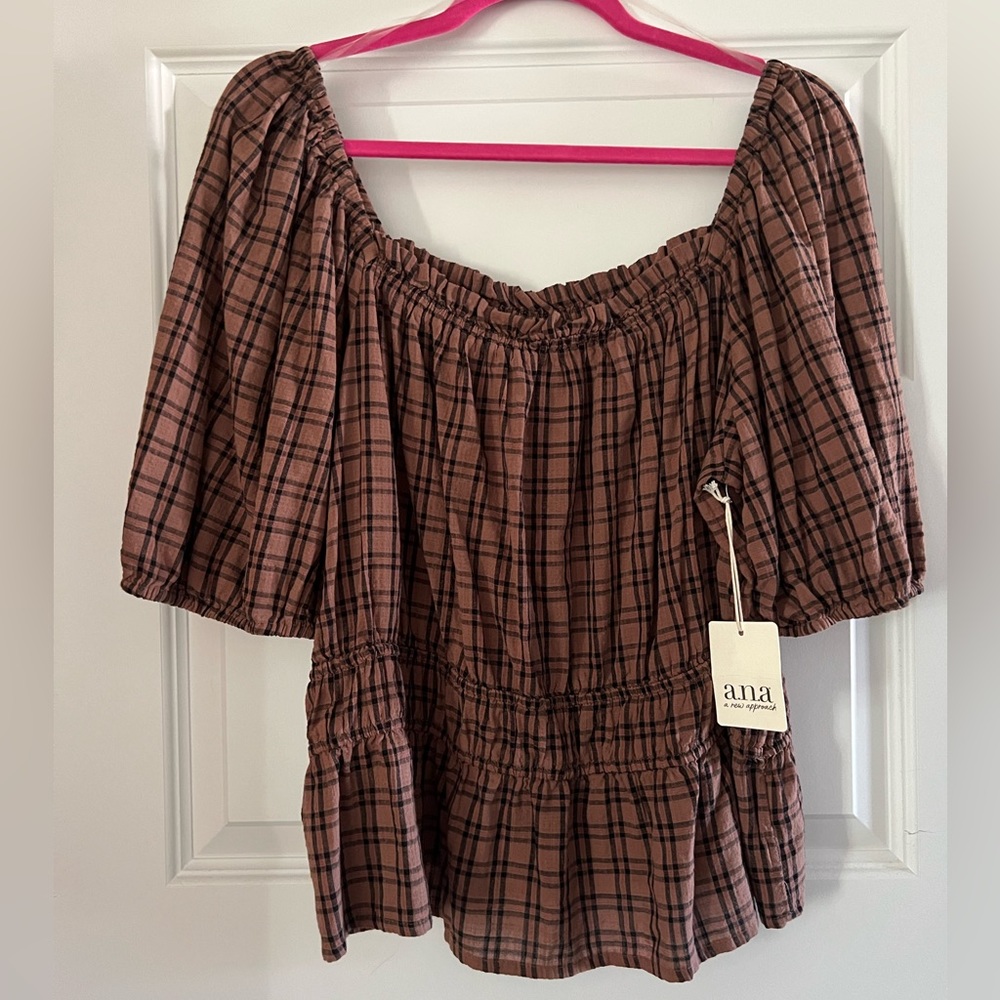 A.N.A. Empire Waist Top